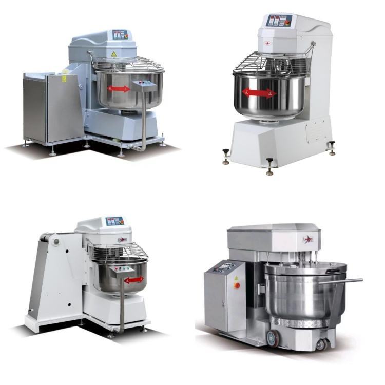 Industrial Heavy Duty Bread Cake Spiral Mixer With Removable Bowl