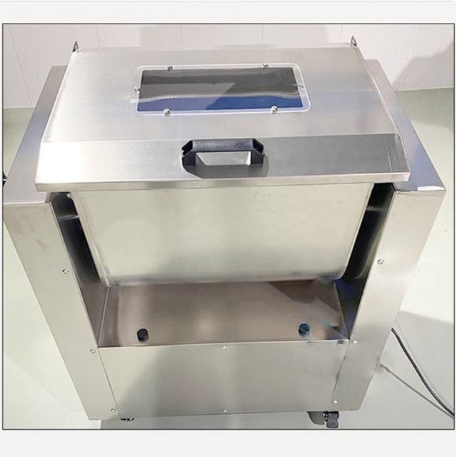 Horizontal Filling Mixer Spiral Dough Mixer Pizza Bread Mixer