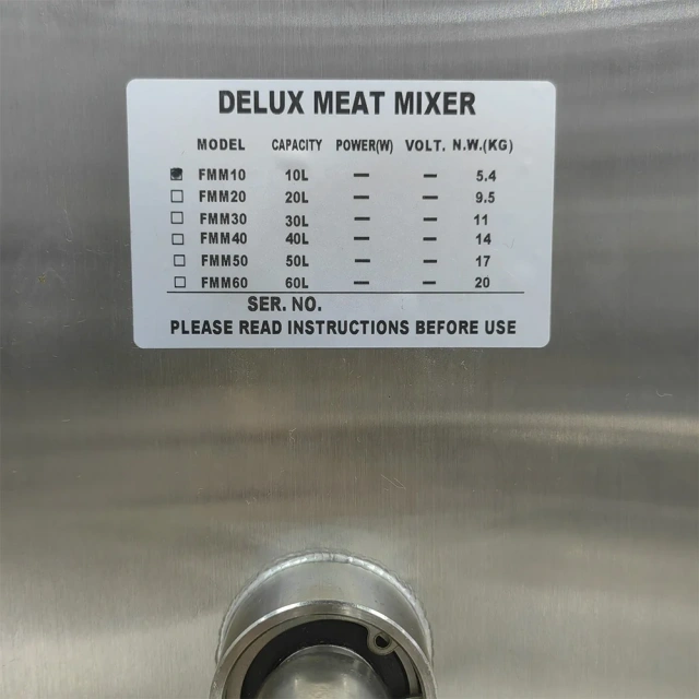 Manual Dumpling Stuffing Mixing Machine Meat Vegetable Blender