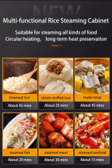 Electric Rice Cooker 4 Trays Steaming Stuffed Bun Cabinet