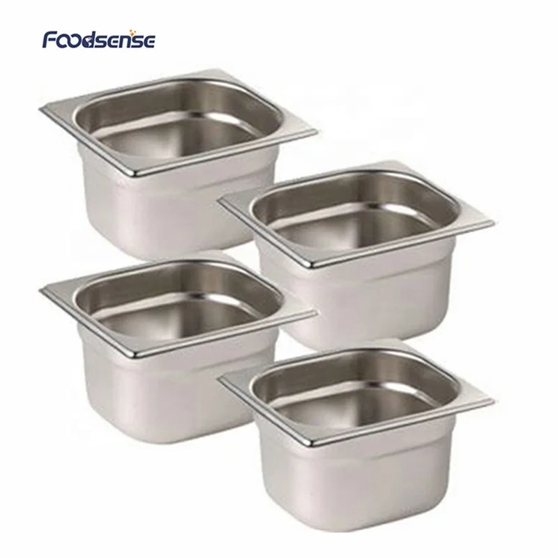 Full size restaurant stainless steel metal Buffet style Gn Pan