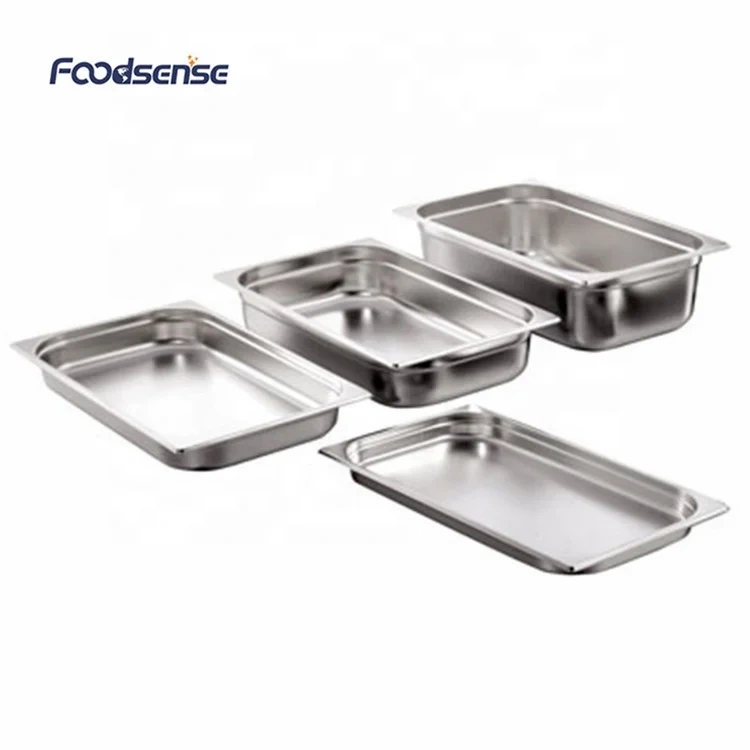 Full size restaurant stainless steel metal Buffet style Gn Pan
