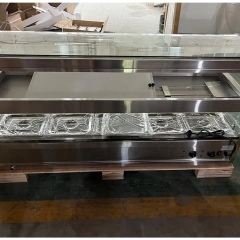 1/1 GN Counter top Bain Marie 2 Layers With Lamp Food Warmer