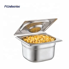 Full size restaurant stainless steel metal Buffet style Gn Pan