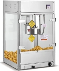 Electric stainless steel Popcorn  Maker Machine Industrial Popcorn Machine