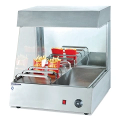 counter top Chips Working Station/French fries display warmer