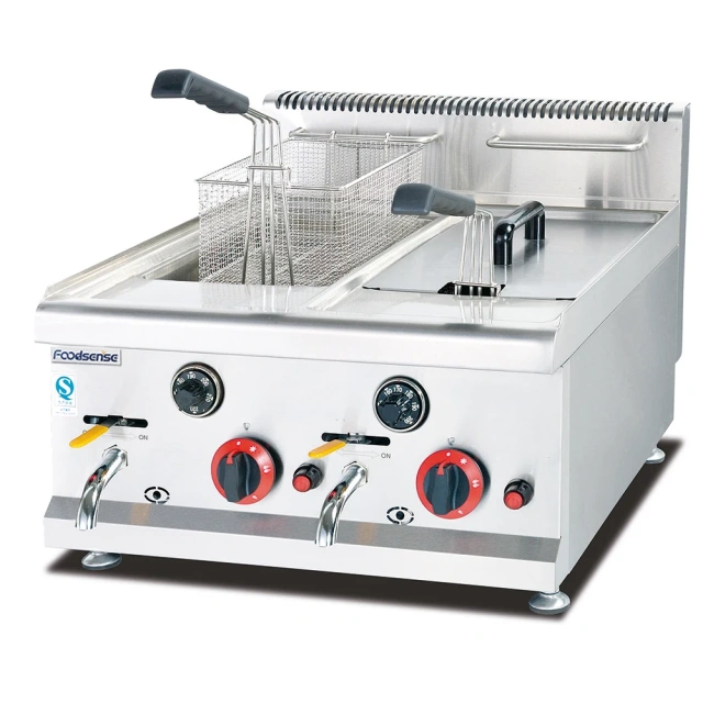 2024 HOT SALE  Counter Top Electric Fryer (2-Tank & 2-Basket)