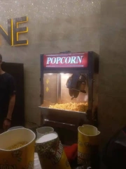 Electric stainless steel Popcorn  Maker Machine Industrial Popcorn Machine