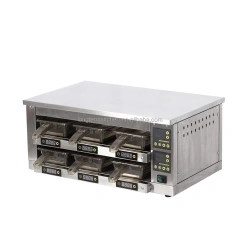 Counter Top Holding Warmer Through Unit Fast Food Hot Holding Cabinets