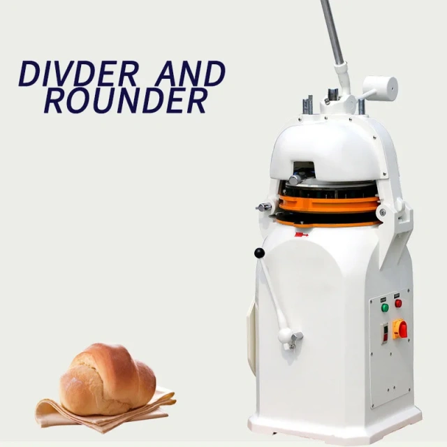 Semi-auto Rounder& Divider Dough Divider for Bakery Pastry Making