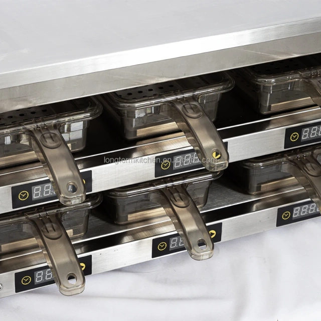 Counter Top Holding Warmer Through Unit Fast Food Hot Holding Cabinets