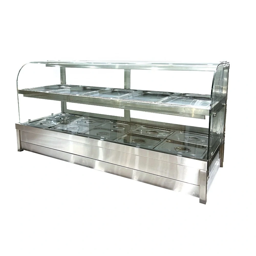 Electric Bain Marie Buffet Temperature Control Soup Food Warmer