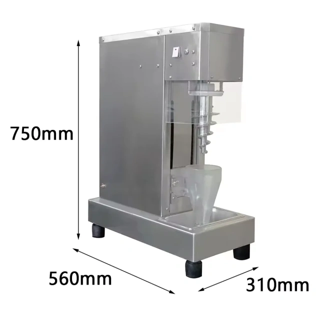 Automatic Gelato Mixer Swirl Freeze Fruit Frozen Yogurt Machine