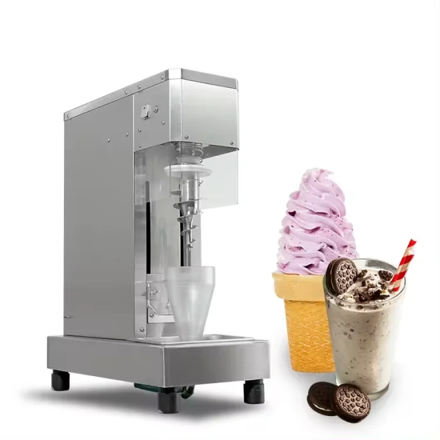 Automatic Gelato Mixer Swirl Freeze Fruit Frozen Yogurt Machine