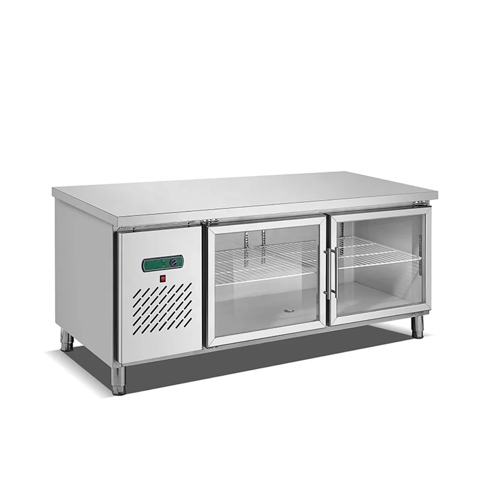 Commercial Stainless Steel Refrigerated Cabinet Workbench