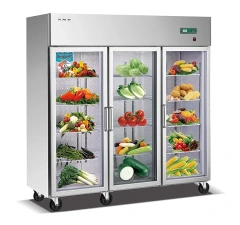 Open use Refrigerated Display Beverage Vegetable Fruit Fridge