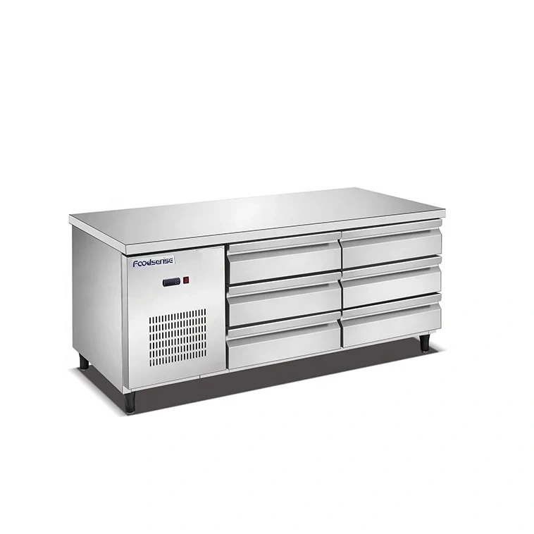 Commercial Stainless Steel Refrigerated Cabinet Workbench