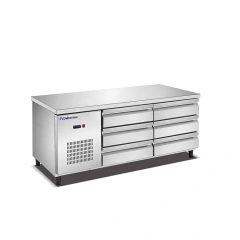 Commercial Stainless Steel Refrigerated Cabinet Workbench