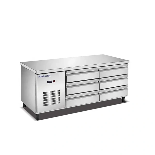 Commercial Stainless Steel Refrigerated Cabinet Workbench