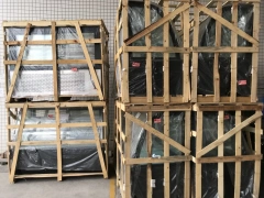 Fan Cooling Refrigerated Bakery Showcase Typically Cake Display Case