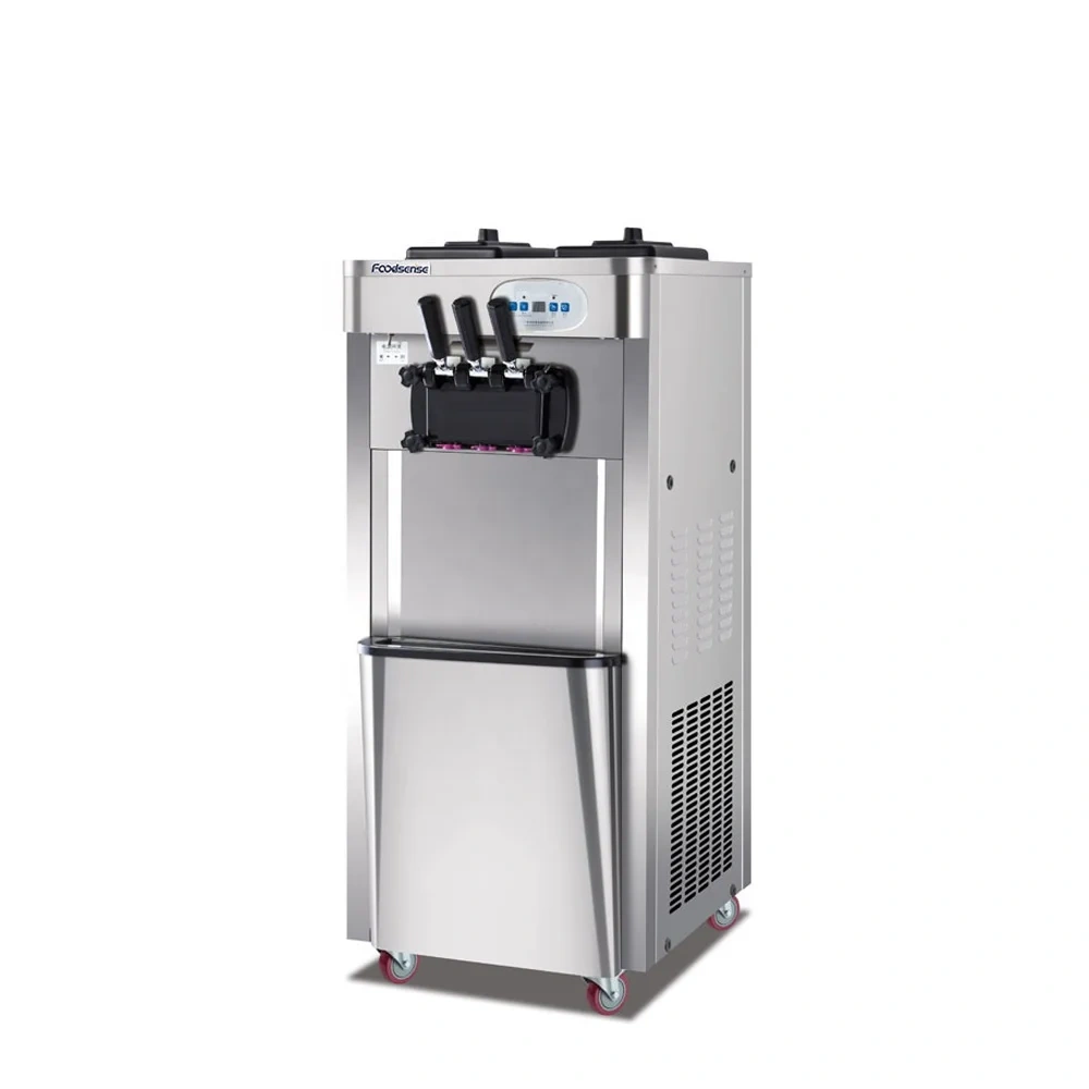 Commercial Use Soft Ice Cream Maker, Ice Cream Vending Machine