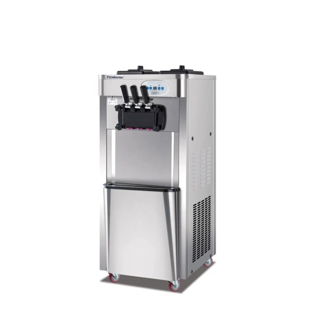 Commercial Use Soft Ice Cream Maker, Ice Cream Vending Machine