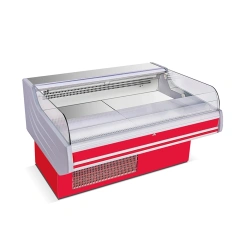 Commercial Supermarket Sliding Fresh Meat Ark Display Cabinet