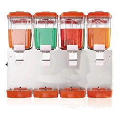 2024 High Quality  Electric16L*4 Fruit Juice Dispenser Machine