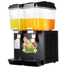 Foodsense Electric 16L*2 Fruit Juice Dispenser Machine Slushie Machine