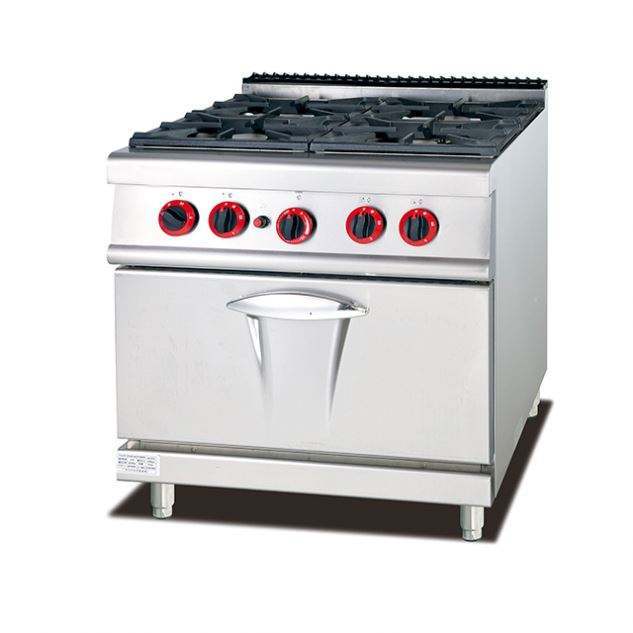 4-Burner Gas Range with Oven