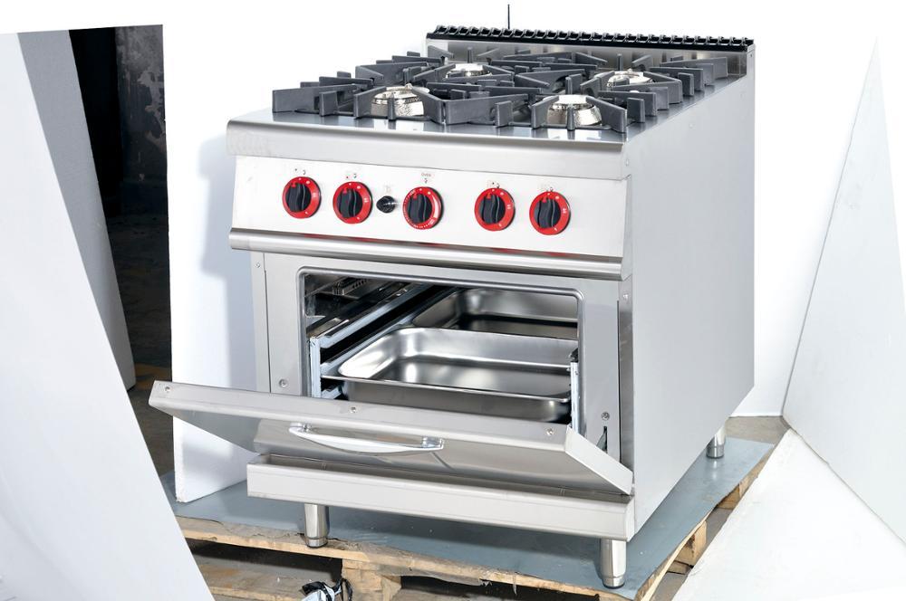 4-Burner Gas Range with Oven
