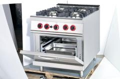 4-Burner Gas Range with Oven