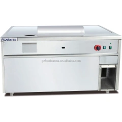 Commercial Stainless Steel Gas Griddle with Gas Fryers for Sale