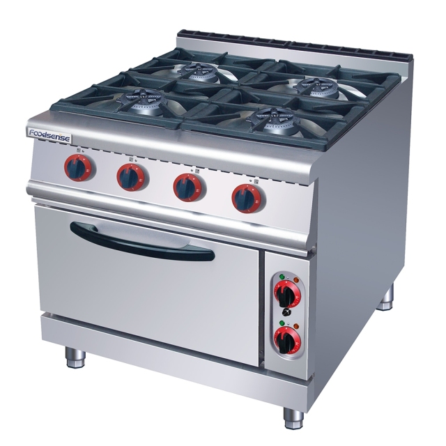 4-Burner Gas Range with Oven