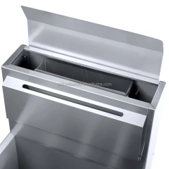 1-Tank 2-Basket Gas Fryer Kitchen Equipment Fry Chip Chicken Snack