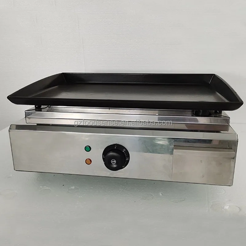 Commercial 1/2 Burners Electric Griddle Non-Stick