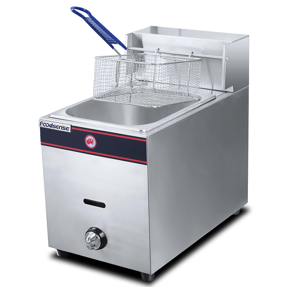 Commercial Electric Chicken Deep Fryer Machine 1-tank 1-basket