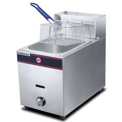 Commercial Electric Chicken Deep Fryer Machine 1-tank 1-basket