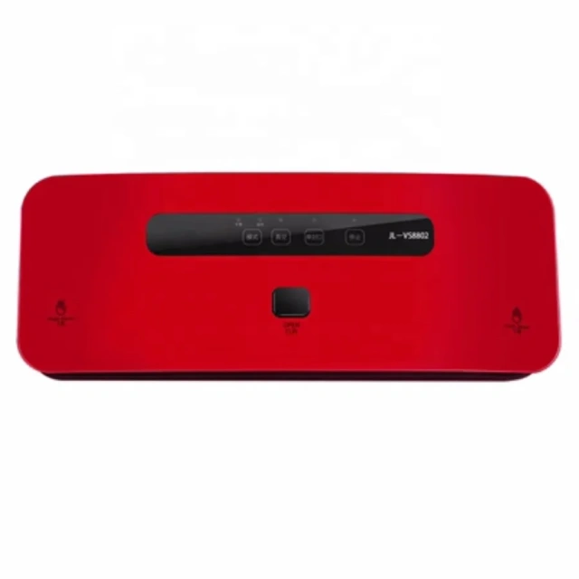 Portable Mini Household Black Plastic Electric Food Vacuum Sealer