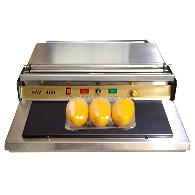 Supermarket Commercial Plastic Wrapping Baler Electric Sealer