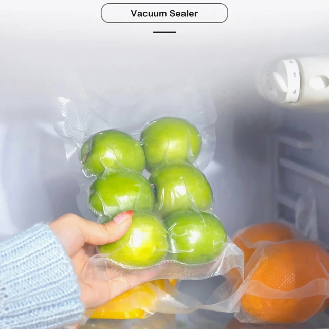 Portable Mini Household Black Plastic Electric Food Vacuum Sealer