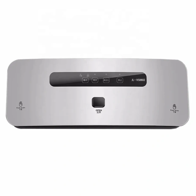 Portable Mini Household Black Plastic Electric Food Vacuum Sealer