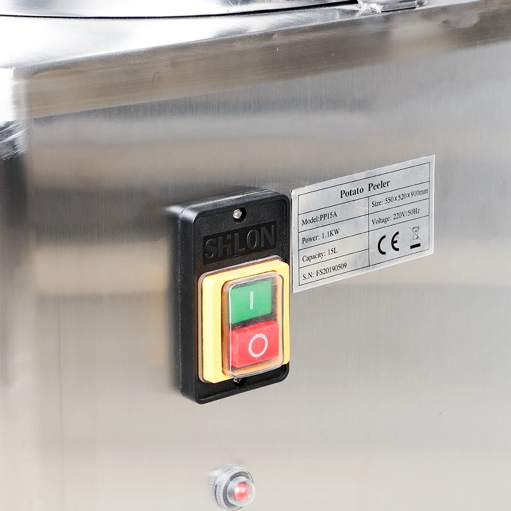 Foodsense Potato Chips Machine Professional Potato Peeling Machine