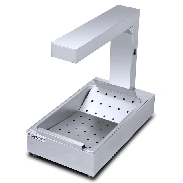 Stainless Steel Kfc Electric Chips Warmer /Commercial Chips Dump Station