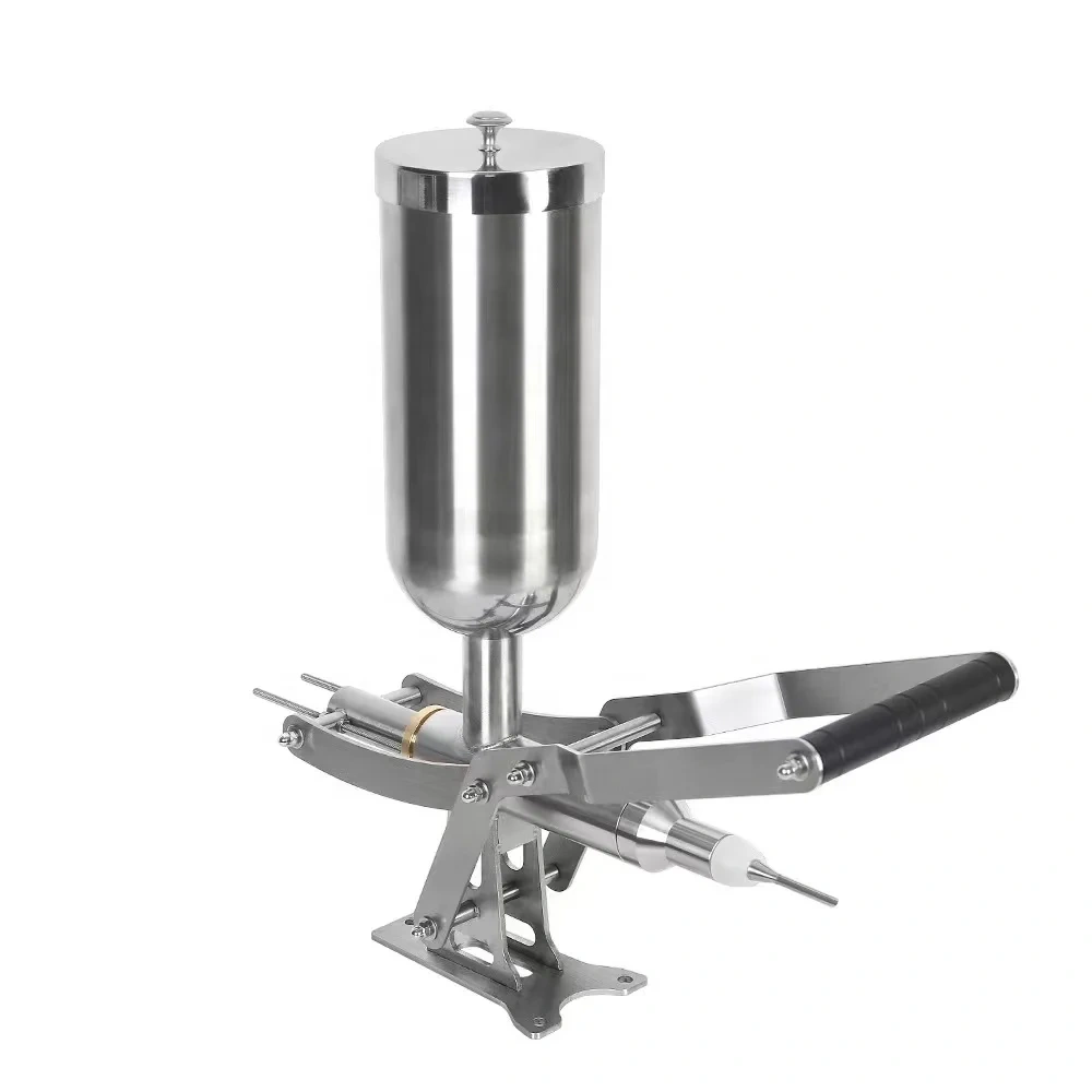 5L Capacity Manual Jam Cream Injection Machine Sausage Filler Machine