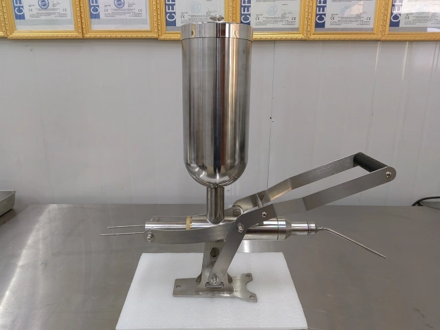 5L Capacity Manual Jam Cream Injection Machine Sausage Filler Machine