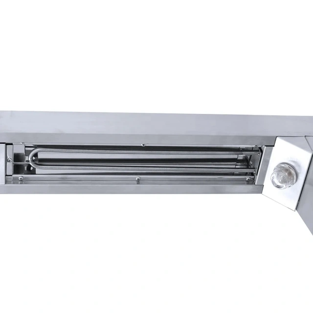 Stainless Steel Kfc Electric Chips Warmer /Commercial Chips Dump Station