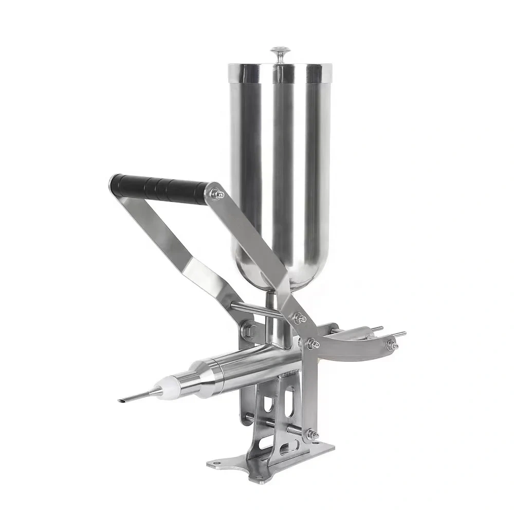 5L Capacity Manual Jam Cream Injection Machine Sausage Filler Machine