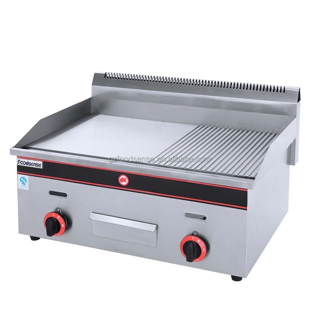 Multi-fuction Equipment 2-in-1 Griddle and Deep Fryer Machine