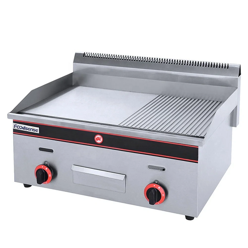 Multi-fuction Equipment 2-in-1 Griddle and Deep Fryer Machine